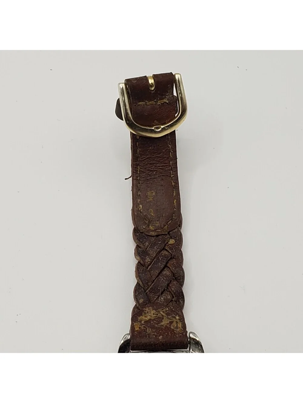 Timex Indiglo Womens Quartz Watch 24mm Brown Braided Band New Battery